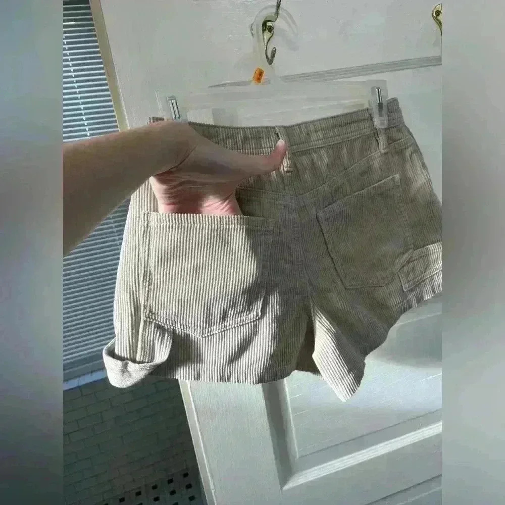 NWT Tan corduroy shorts from Indigo Rising size 3/26‎ - Picture 6 of 9